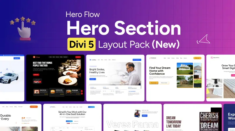 Saasflow Divi Layout