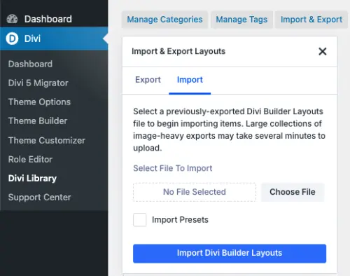 How to Import Heroflow Layouts