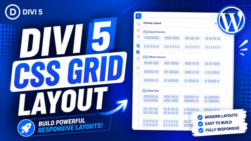 Hands-on review of Divi 5 CSS grid layout for WordPress