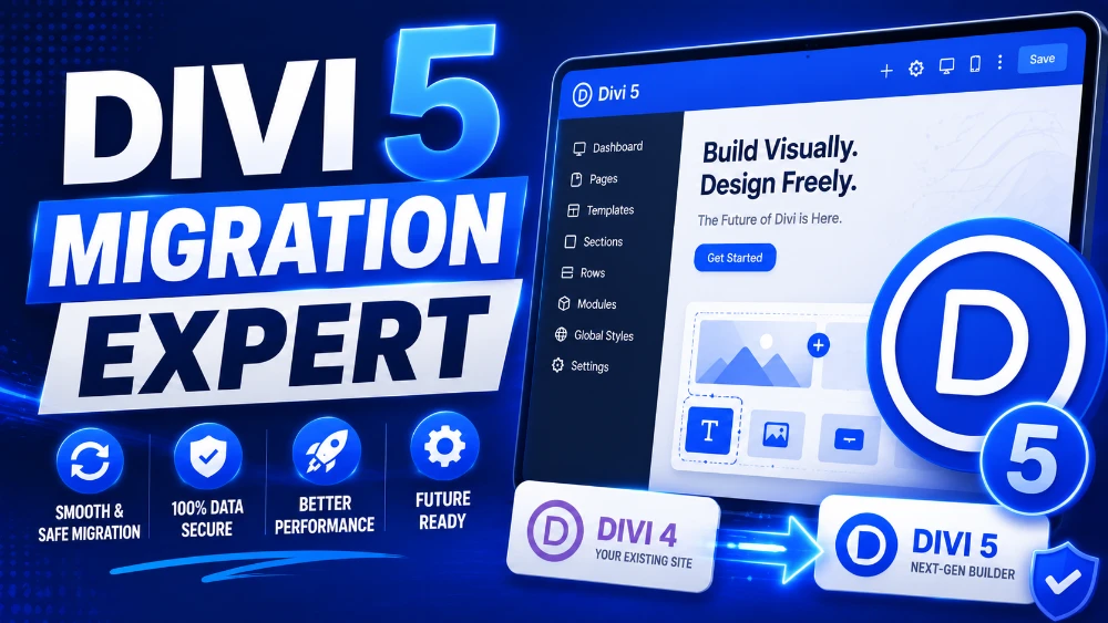 Divi 5  Migration Services for Faster and Future-Proof WordPress Websites