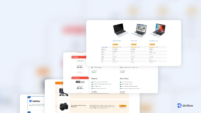Comparison – Divi Top Product Table Layout Pack